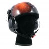 Solar X 2 Czarno-pomarańczowy z słuchawkami wygłuszające Peltor Optime II