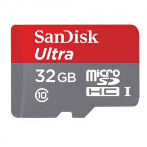 Karta pamięci microSDHC UHS-I Sandisk Ultra 32GB / 80MB/s odczyt