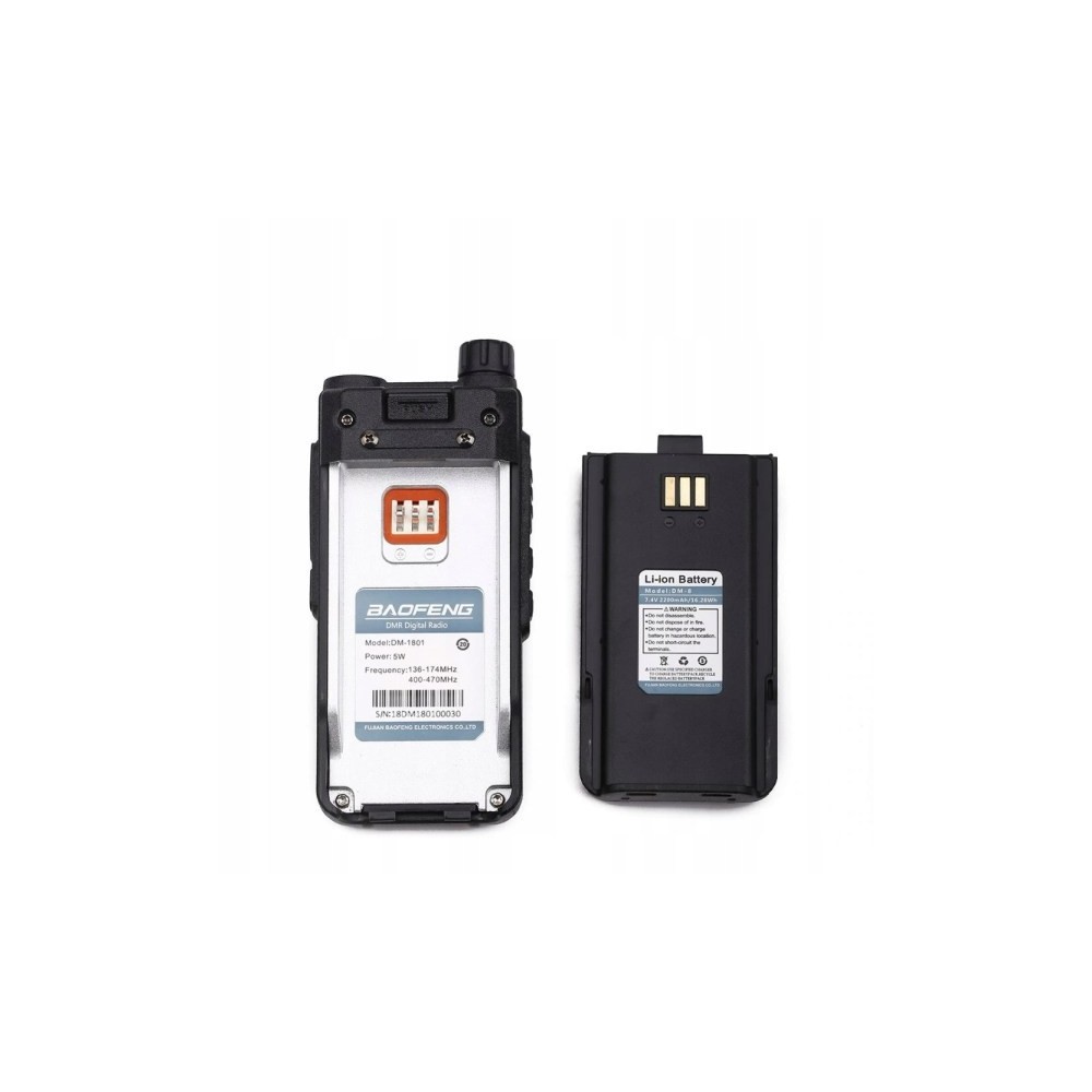 Baofeng DM-1801 DMR Tier I i II Radio Cyfrowe +USB